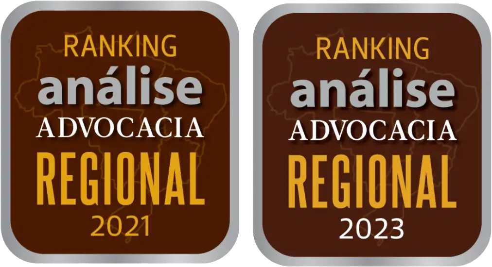 Ranking An&aacute;lise Advocacia Regional 2021 e 2023
